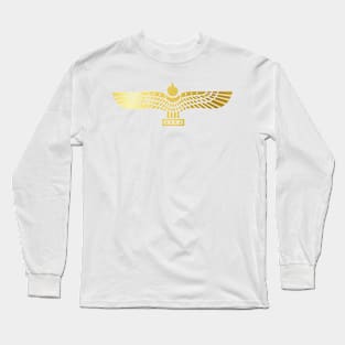 Aramean Eagle gold Long Sleeve T-Shirt